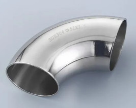 Aluminium Alloy Pipe Fittings ASTM A213 T11 Silver SR Elbow 90 Degree Untuk Berbagai Aplikasi Pipa