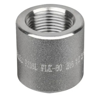 Fittings yang ditempa Super Duplex Stainless Steel Threaded Coupling ASTM A815 UNS S32550