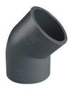 Metal kualitas tinggi pipa Fitting stainless steel baja karbon bahan khusus 45° Elbow Untuk Industri