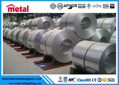 Ketebalan 4 - 5 Mm Baja Electrogalvanized Cold Rolled Coil, Perak 304 Plat Stainless Steel