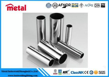 Pipa Titanium Alloy Dipoles ASTM B861 Warna Metalik Non - Feromagnetik