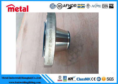 Nickel Alloy Steel Flensa Welding Neck Flange Alloy 20 RF Untuk Koneksi