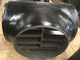 Alloy Steel Pipe Fittings Alloy Nikel Barred Equal Tee lapisan hitam berkualitas tinggi