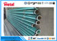 12 Inch PE / 3PE Coated Steel Pipe Untuk Cairan / Minyak / Gas / Petroleum Ketebalan 1,8 - 22 Mm