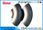 Inconel 625 Panjang Radius Alloy Steel Pipe Fittings UNS N06625 90 Derajat Siku