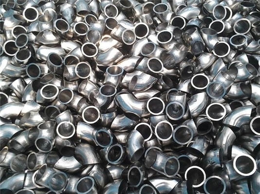 Hastelloy Pipe Fittings C276 Long Radius 90 Degree BW Elbow SCH40 Untuk Sambungan