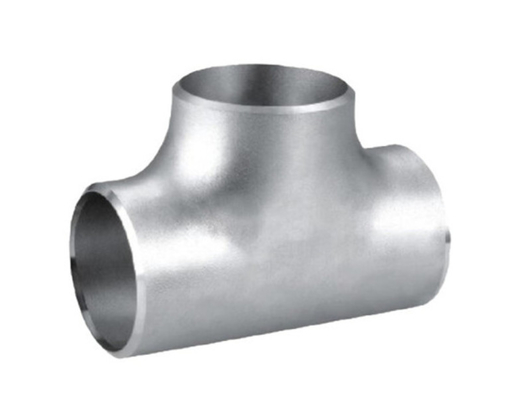 Titanium Alloy Pipe Fittings ASTM B16.9 8 inci Jadwal 40 Titanium GR.2 Tee Sama