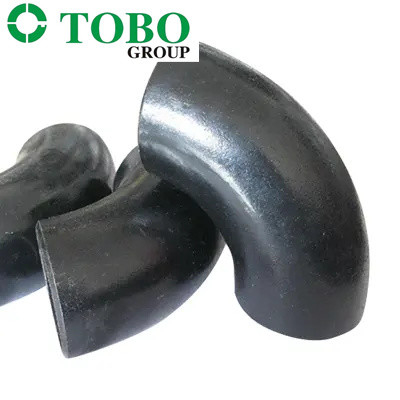 Long Radius Bend Butt Welding Fitting Pipa Baja Karbon BW Siku A420 WPL6 1 1/2 "SCH40