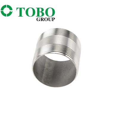 1.25'' - 4'' Stainless Steel Inner Connector Pipe Fittings Menggunakan Thread Pipe Nipple