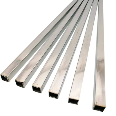 Pipa Stainless Steel Persegi Panjang Super Duplex 201 304 316 430 Tabung Bulat