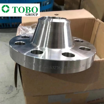 Flensa Tempa Super Duplex Fitting Pipa Las Leher Flange A182 F55 ASME B16.5 CL1500 5 "Fitting Tempa