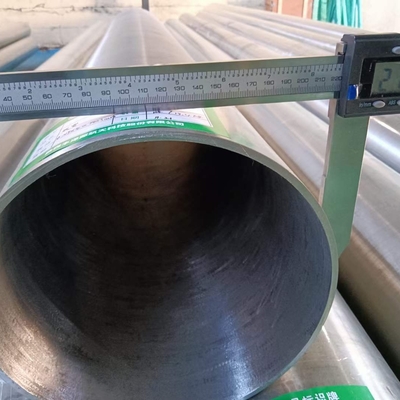 Permukaan halus Titanium Gr7 Alloy Pipe Custom Length ASTM B338 Standar untuk Aplikasi Kritis