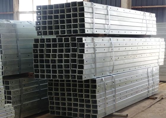 SCH80 Galvanized Coated Tube Featuring Threaded Ends Steel Pipe yang tahan lama Ideal untuk aplikasi konstruksi dan pipa