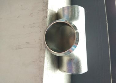 ANSI B 16.9 SCH10 Monel Alloy Steel Pipe Fitting Tipe Tee Warna Disesuaikan
