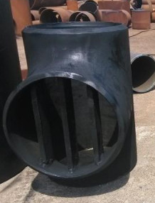 Paduan 600 ASTM/UNSP N06600 Barred Tee OD 10 "WT 3mm Lingkungan