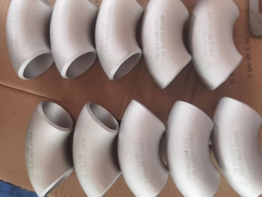 Butt Welding Pipe Fittings BW Elbow 6&quot; STD 90° LR UNS S32750 ASME B16.9