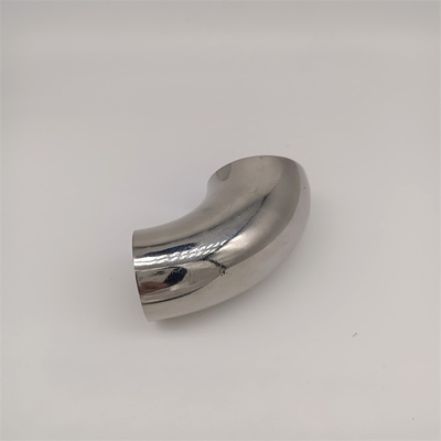 ASTM B466 UNS C70600 Sliver Pipe Fittings Radius 90 Derajat Siku