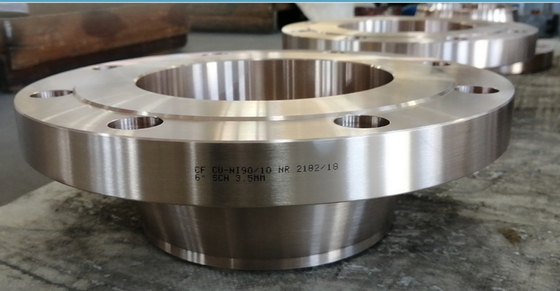 Flensa Baja Paduan Panjang WN FF ASME B16.5 150# WT 2.5 Mm 2" Cuni 9010