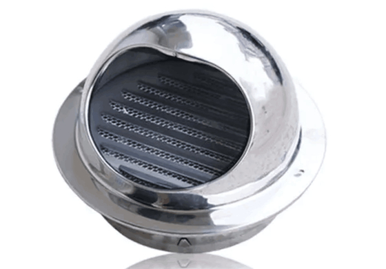 Knalpot Knalpot Ventilasi Stainless Steel Tutup Ventilasi Udara Tahan Air 3 &quot;50MM 304 Stainless Steel