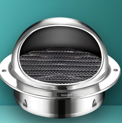 Knalpot Knalpot Ventilasi Stainless Steel Tutup Ventilasi Udara Tahan Air 4 "60MM 304 Stainless Steel