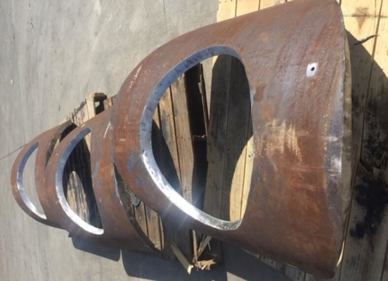 Carbon Steel Pipe Fitting Pipe branch Reinforcing Pad 90 STD-SCH20 ASTM A516 Gr. 70 50"x12"
