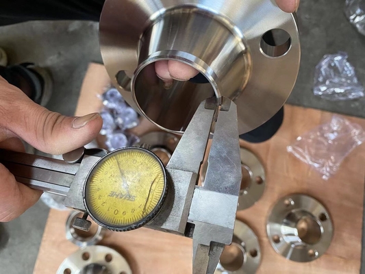 Fitting Pipa Baja Paduan Flange WN RF UNS 32760 2 &quot;SCH10S 600 # Flensa