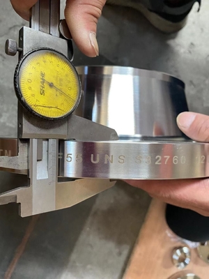 Flange Baja Super Duplex WN RF UNS 32760 10 "SCH 40S 1500 # Fitting Pipa Tempa