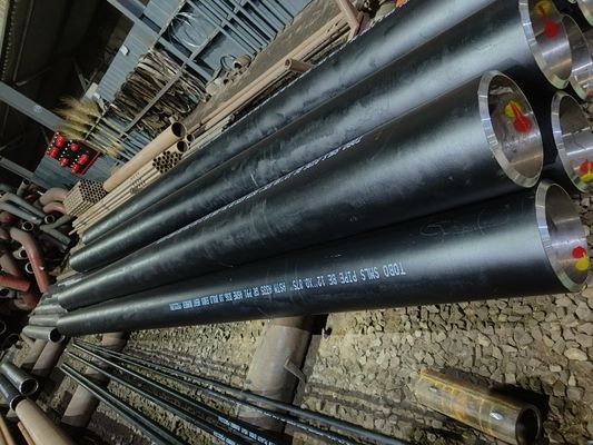 Pipa Baja Kerucut Karbon SCH40 ASTM A106 Tabung Bulat 5mm