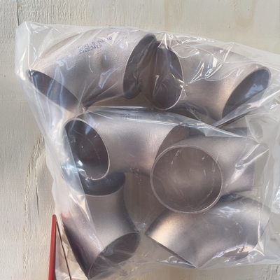 CUNI 70/30 Tembaga Nikel Pipa Baja Fitting BW Siku SR 3 "90D STD ANSI B16.9