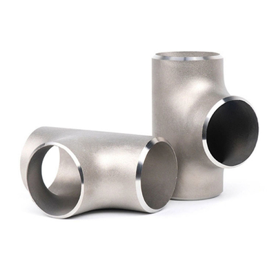 Butt Welding Fitting UNS S31803 Tee Sama 1”Duplex Stainless Steel ASME B16.9