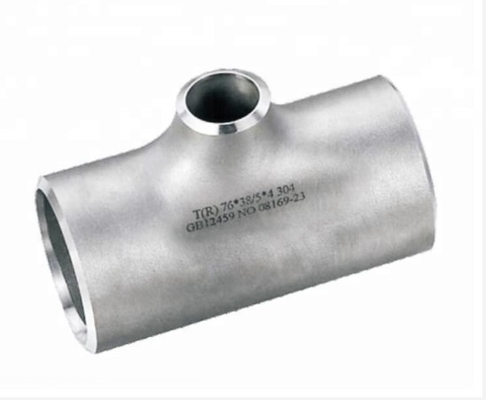 Fitting Pengelasan Butt N04400 Reducing Tee 2 X 1 ASME B16.9