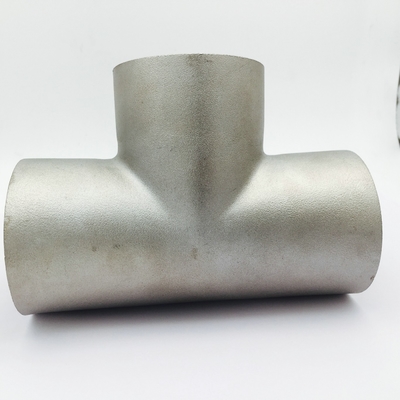 Fitting Pipa Baja Paduan Nikel Seamless Equal Tee B366 WPNC ASME B16.9