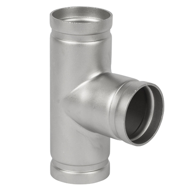 Perlengkapan Pengelasan Butt N04400 SCH10 Tee Sama 1 "ASME B16.9