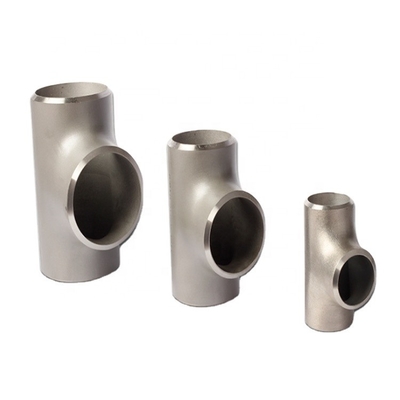 Fitting Pengelasan Butt N04400 Reducing Tee 2 X 1 ASME B16.9