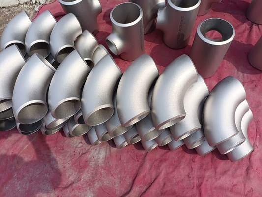 Nikel Alloy Steel Elbow Butt Welding Pipe Fittings 90D Short Radius Bend N04400 ASME B16.9