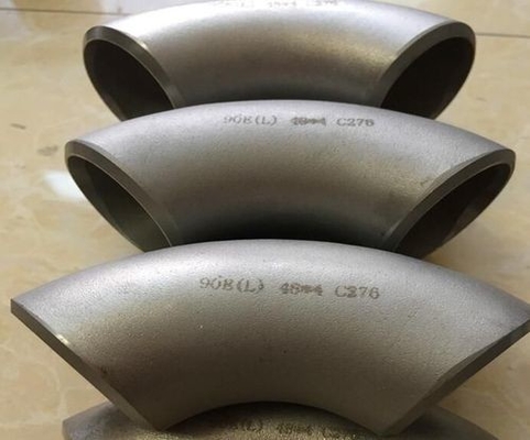 Fitting Pipa Las Butt Nikel Alloy Steel Elbow B366 WPNIC11 Long Radius Bend 180D ASME B16.9