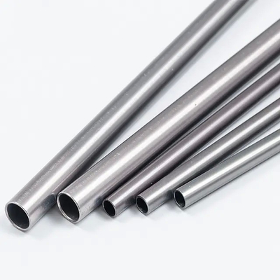 Pipa Paduan Titanium yang Dipoles Khusus dengan Lapisan Anodisasi Permukaan Halus Las yang Mulus