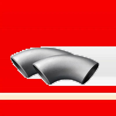 Baja Karbon Siku Mulus Kustom Paduan Tekuk Pipa Fitting Baja tahan karat