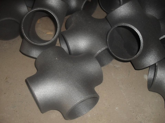 Penjualan panas BW SMLS Welded ASME B16.9 Alloy 20 UNS N08020 fitting pipa silang yang mengurangi / tidak sama