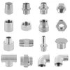 Konektor Pipa Stainless Steel NPT/BSP Male Square Fitting Plug 1/2 Inch