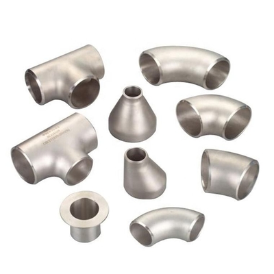 Perlengkapan Pipa Baja Paduan Titanium ASTM B363 Ti Gr7 Titanium Alloy Swage Nipple