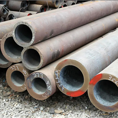 Pipa baja suhu rendah 12m dengan perawatan permukaan galvanis ASTM A333 Standar BV Sertifikasi