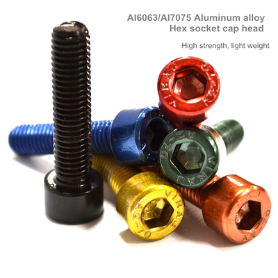 Fastener Din 912 M3 M4 X 16 Mm Hex M5 M6 M36x2 St Sekrup Aluminium Anodized Allen Baut Berwarna Hitam Hijau
