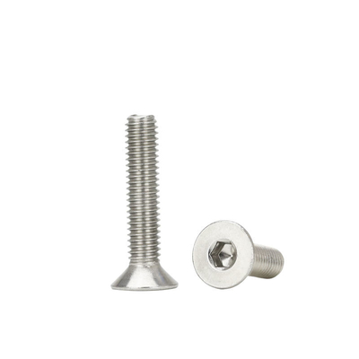 Custom Anodized Countersunk Hex Head Phillips Hexagon Socket Titanium Baut Baut Untuk Mobil