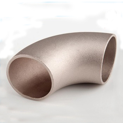 UNS S31803 Duplex Stainless Steel Pipe Fitting Elbow Short Radius Bend SCH40 ASME B16.9 90D