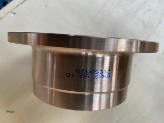 Tembaga Nikel Stub End UNS 70600 10 "SCH40 Lap Joint Stub End Butt Weld Fittings