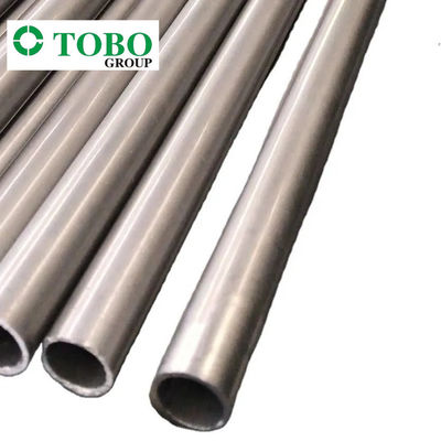 Pipa Bulat Paduan Titanium ASTM B338 Gr9 10 Inci 20mm Poles Gulung Panas