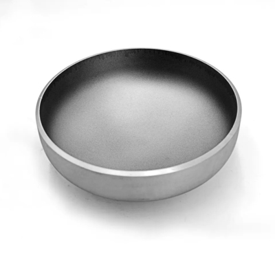 ASTM B363 Titanium Alloy Pipe Cap Gr12 Ti-Mo-Ni Pemasangan Pipa Titanium Untuk Industri