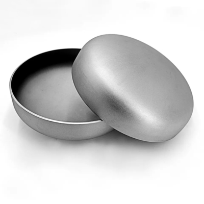 Butt-Welding Pipe Cap Titanium Alloy Round Square Hex Pipe Cap Fitting pipa paduan Ti