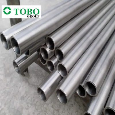 Pipa Bulat Paduan Titanium ASTM B338 Gr9 10 Inci 20mm Poles Gulung Panas